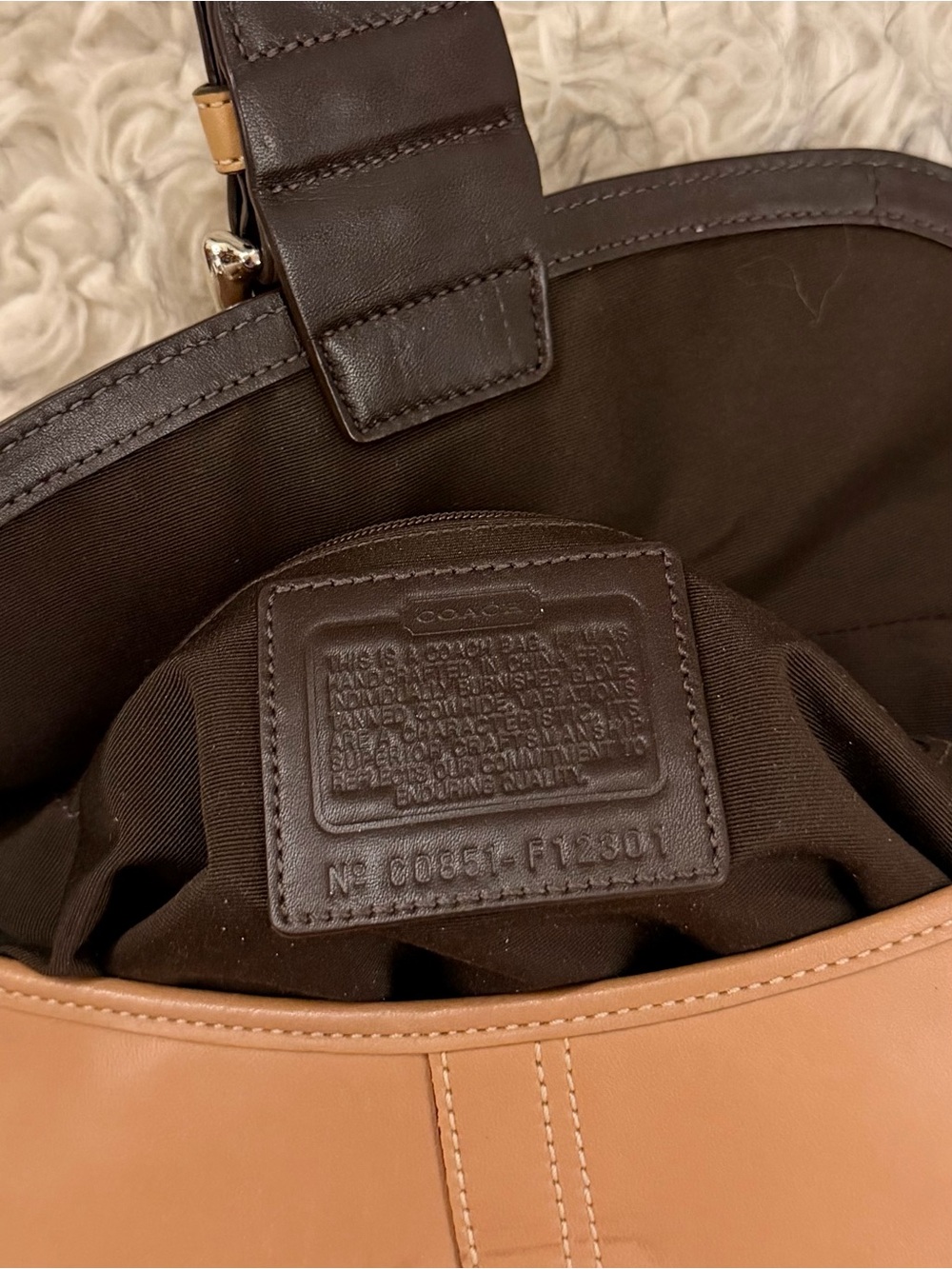 Coach SoHo Shoulder Bag - British Tan - Picture 6 of 6